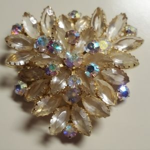 Vintage Juliana Marquis Large Brooch